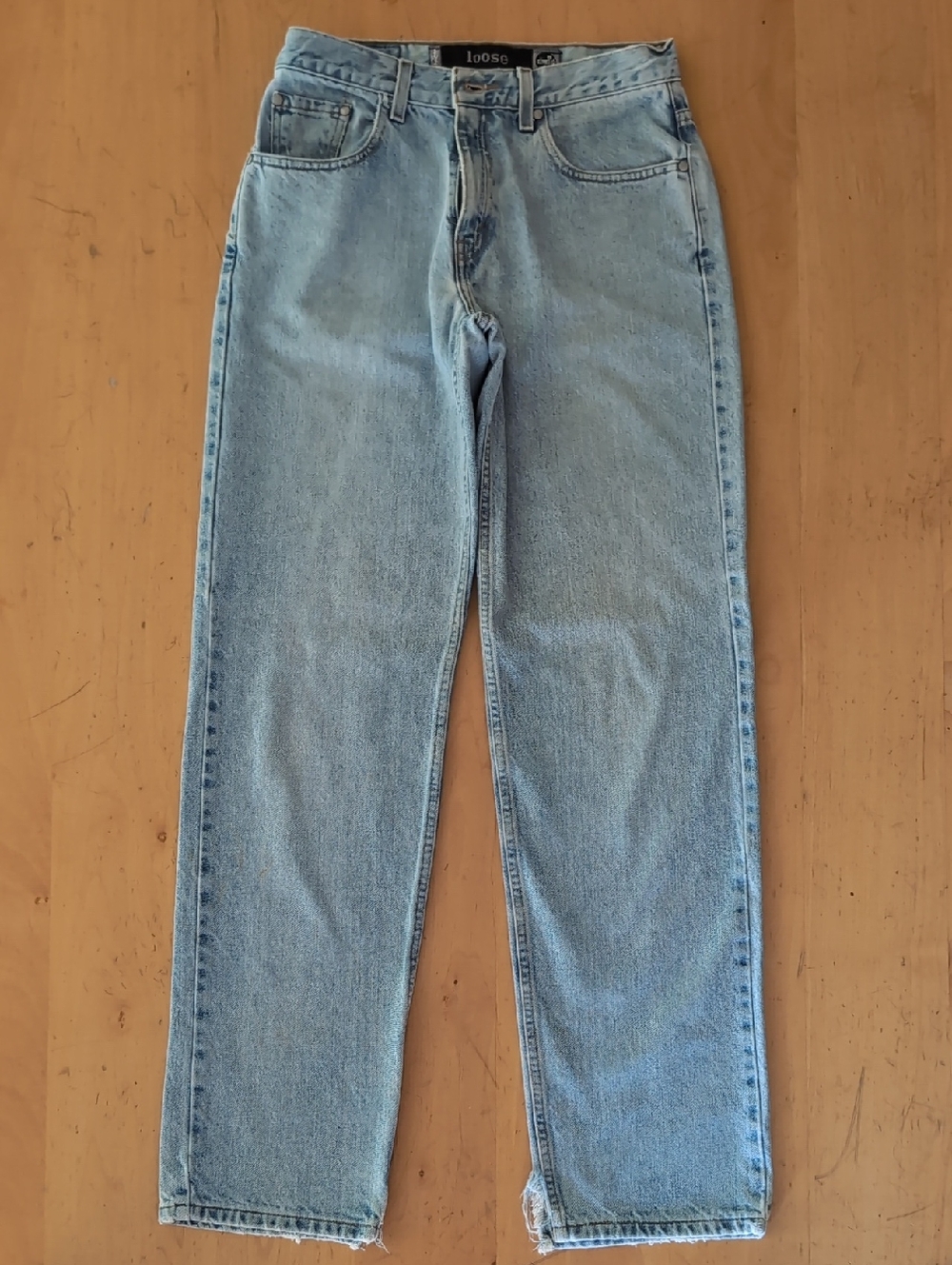 Levi's SilverTab® Loose Fit High Waist Jeans Sz6 Long 5-pocket Zip Fly Y2K